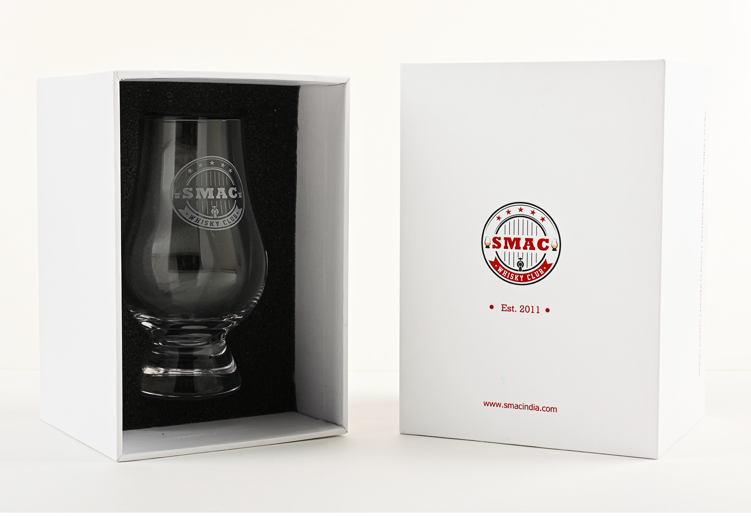 Original Glencairn with SMAC Whisky club logo – Set of 2