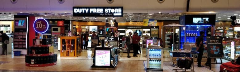 duty free store