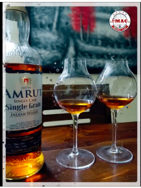 Amrut Single Cask, Single Grain Indian Whisky