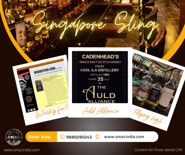 Delectable Whiskies - Caol Ila 1982 Cadenhead's 35 Year Old